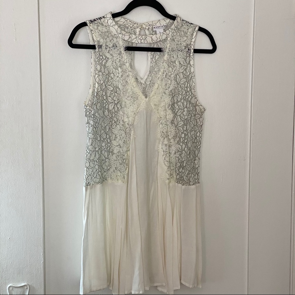 White babydoll dress